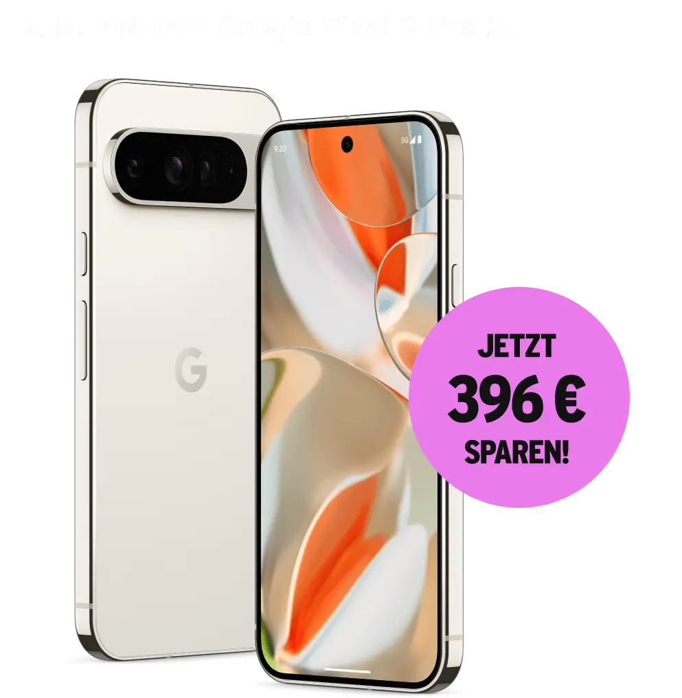 Google Pixel 9 Pro XL, 396 € sparen